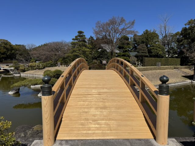 日本庭園 太鼓橋