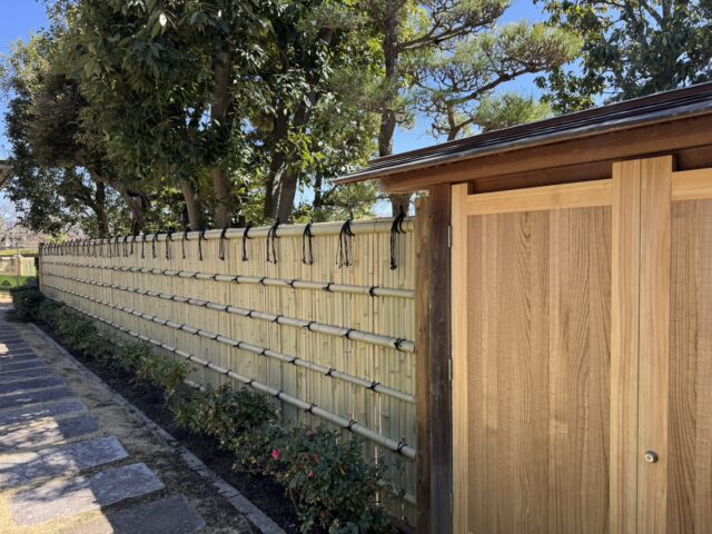 能楽堂　建仁寺垣